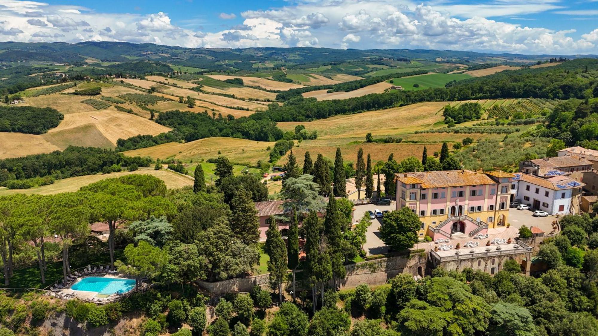 Villa Lecchi Hotel Wellness Колле-ди-Валь-д'Эльса Экстерьер фото